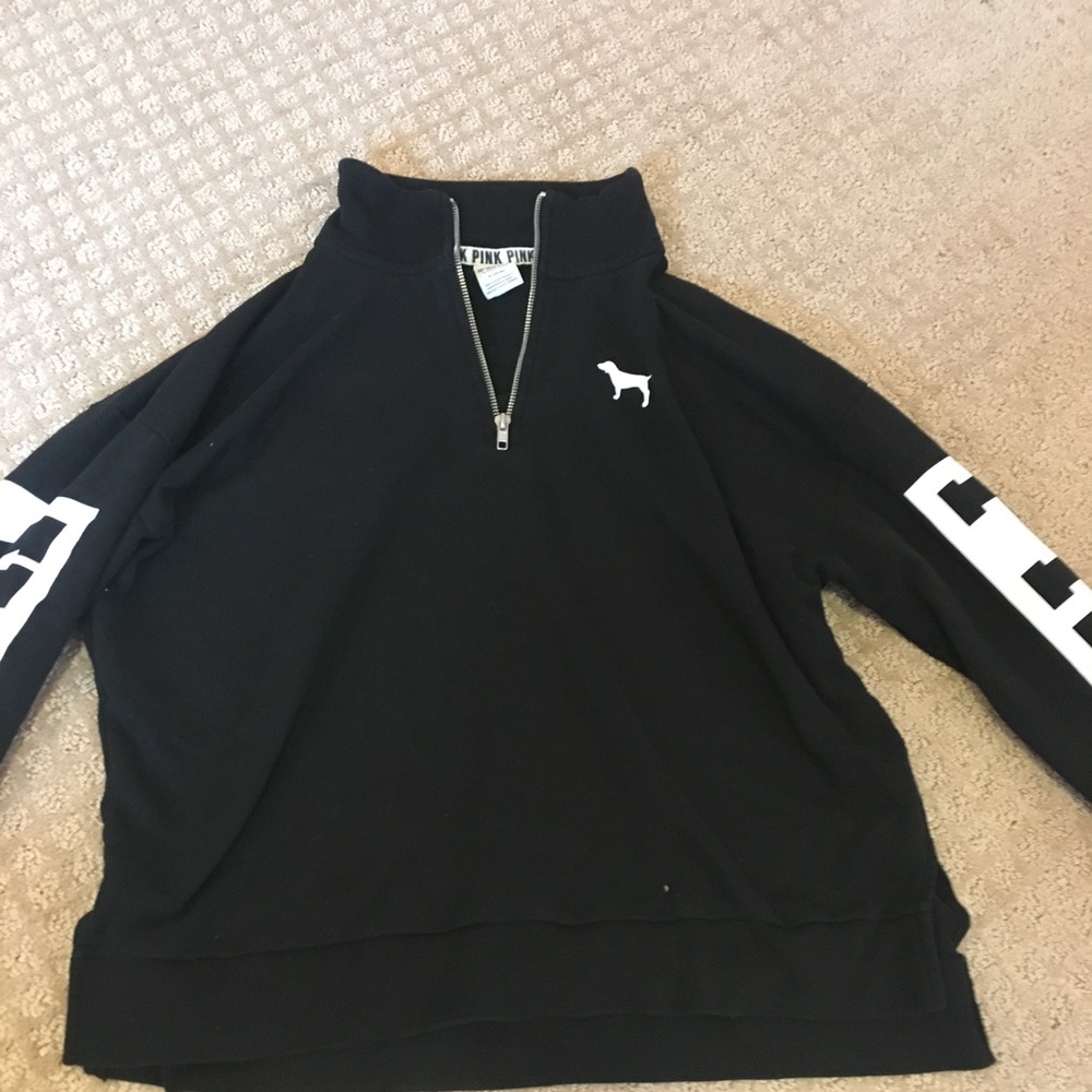 Black PINK 1/4 zip